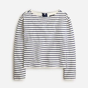 J. Crew Women's Long Sleeve Striped Tee